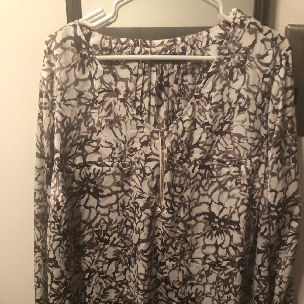 Long sleeve blouse